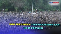 UGM Terjunkan 7.162 Mahasiswa KKN ke 35 Provinsi di Indonesia, Pecahkan Rekor MURI