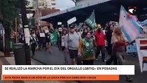 Se realizó la marcha por el Día del Orgullo LGBTIQ+ en Posadas