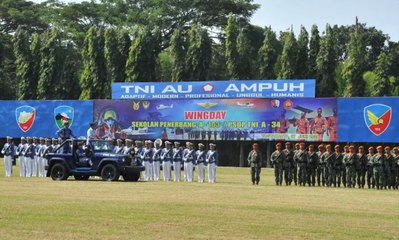 Acara Wingday Sekbang A-103/ PSDP TNI A-23 dan Sekbang PTTA A-6 di Lanud Adi Sutjipto