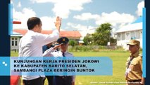 Kunjungan Kerja Presiden Jokowi Ke Kabupaten Barito Selatan Sambangi Plaza Beringin Buntok
