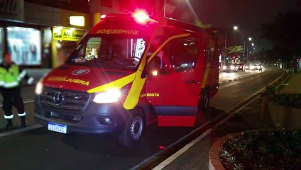 Acidente entre motociclistas é registrado no Centro