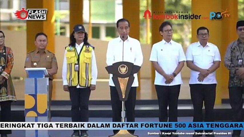 JOKOWI RESMIKAN PEMBANGUNAN, REHABILITASI, DAN RENOVASI SARANA PENDIDIKAN DI KALIMANTAN TENGAH