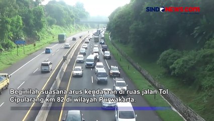 Memasuki Libur Sekolah, Arus Lalu Lintas di Tol Cipularang Padat