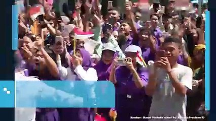 PRESIDEN JOKOWI SAMBANGI PLAZA BERINGIN BUNTOK DI SELA-SELA KUNJUNGAN KERJA DI KABUPATEN BARITO SELATAN