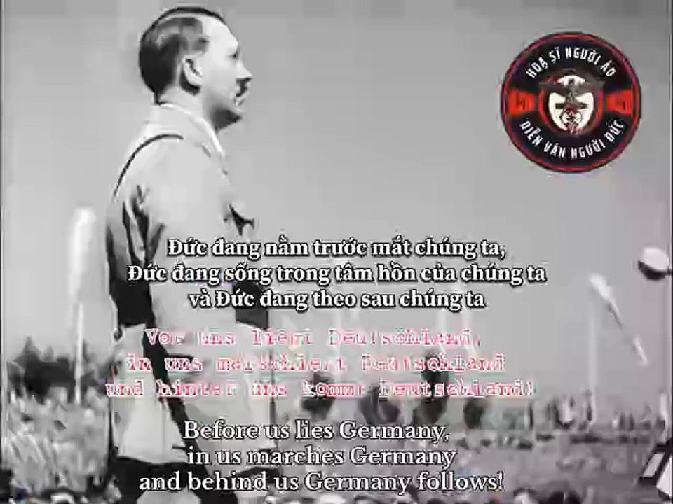 Hitler speech: Vor uns liegt Deutschland, in uns marschiert Deutschland und hinter uns kommt Deutschland! 8/9/1934