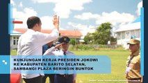 Kunjungan Kerja Presiden Jokowi Ke Kabupaten Barito Selatan, Sambangi Plaza Beringin Buntok
