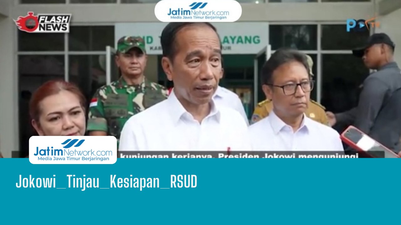 Jokowi Tinjau Langsung Kesiapan RSUD