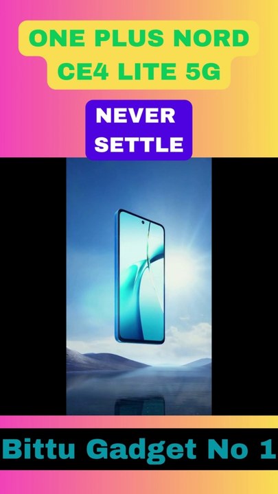 OnePlus Nord CE 4 Lite 5G - Best Budget OnePlus Experience?Bittu Gadget No 1|#oneplusnordce4lite