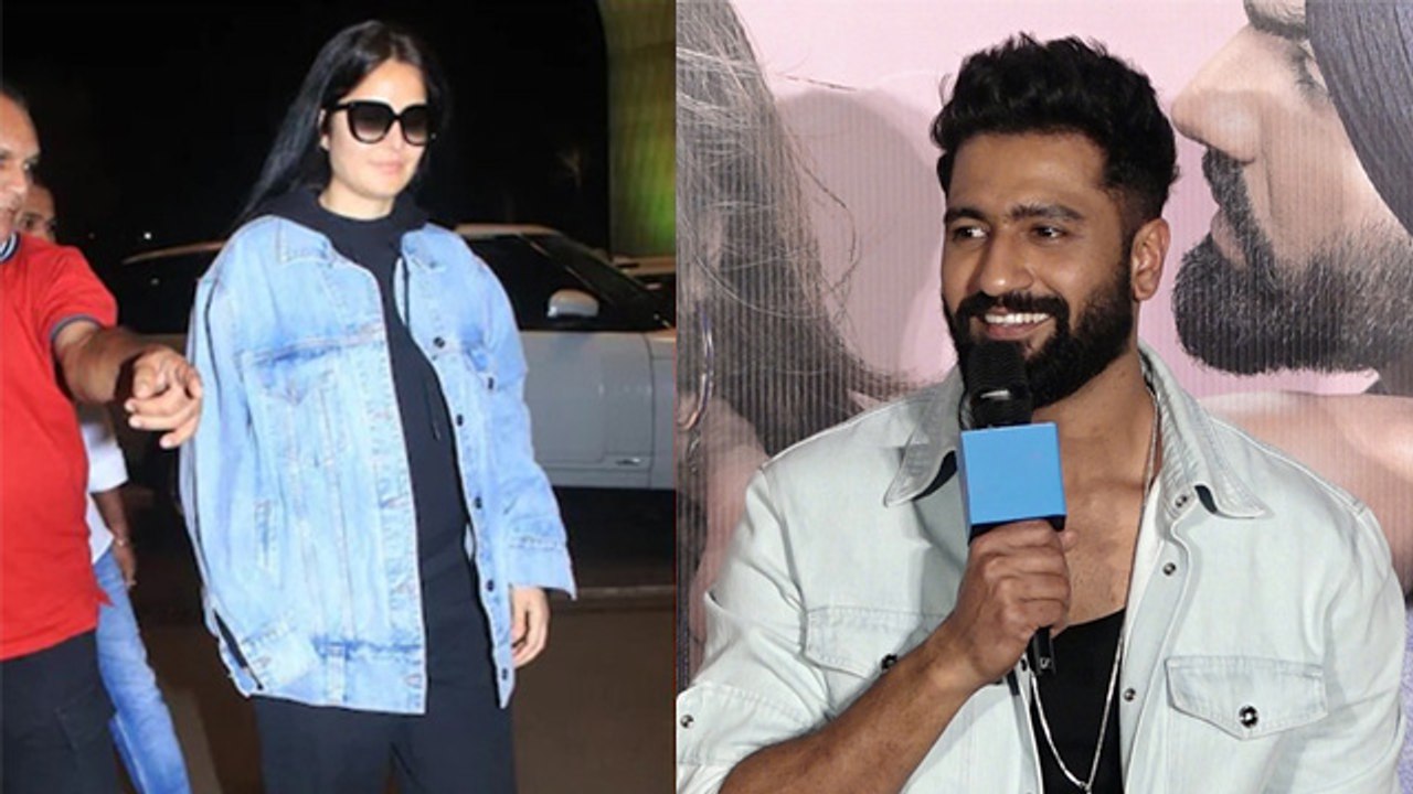 Katrina Kaif Pregnancy पर Husband Vicky Kaushal First Reaction Video, Bad Newz Trailer Launch..