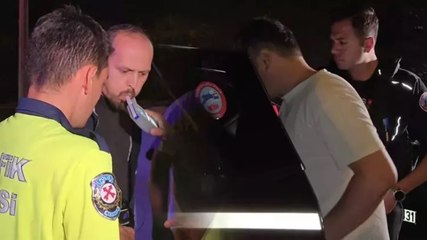 Kaza yapan alkollü sürücü yakınını şoför diye tanıttı: İkisi de gözaltına alındı