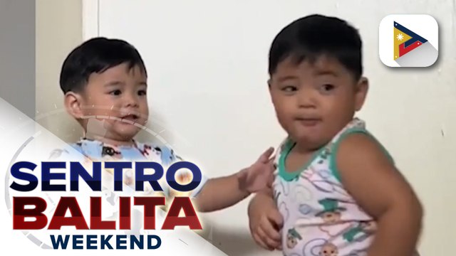 Kambal, kinagiliwan ng netizens dahil sa nakatutuwang bonding