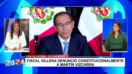 Yeni Vilcatoma: "Martín Vizcarra cometió delito de falsedad en dos momentos"