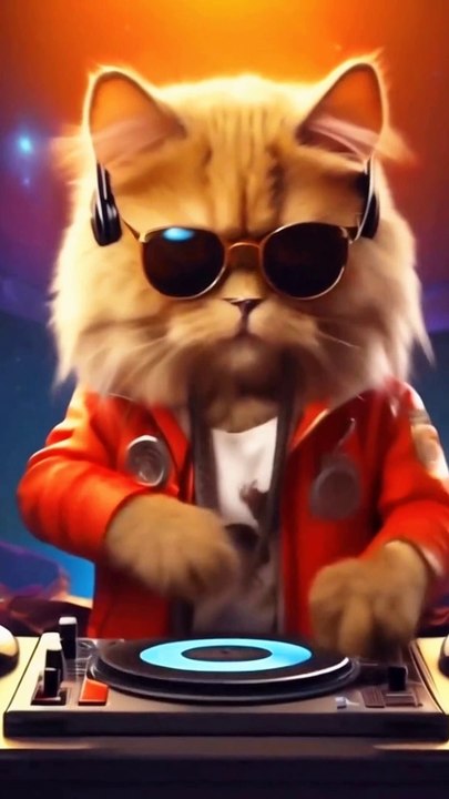 Dj cat  Please like and share the video and don't forget to follow me.Thank you❤️