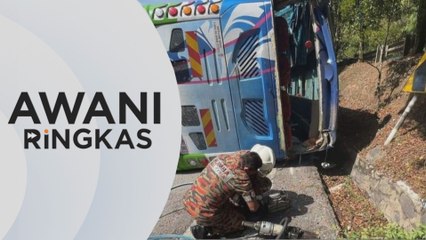 AWANI Ringkas: Dua maut, 19 cedera bas persiaran terbabas