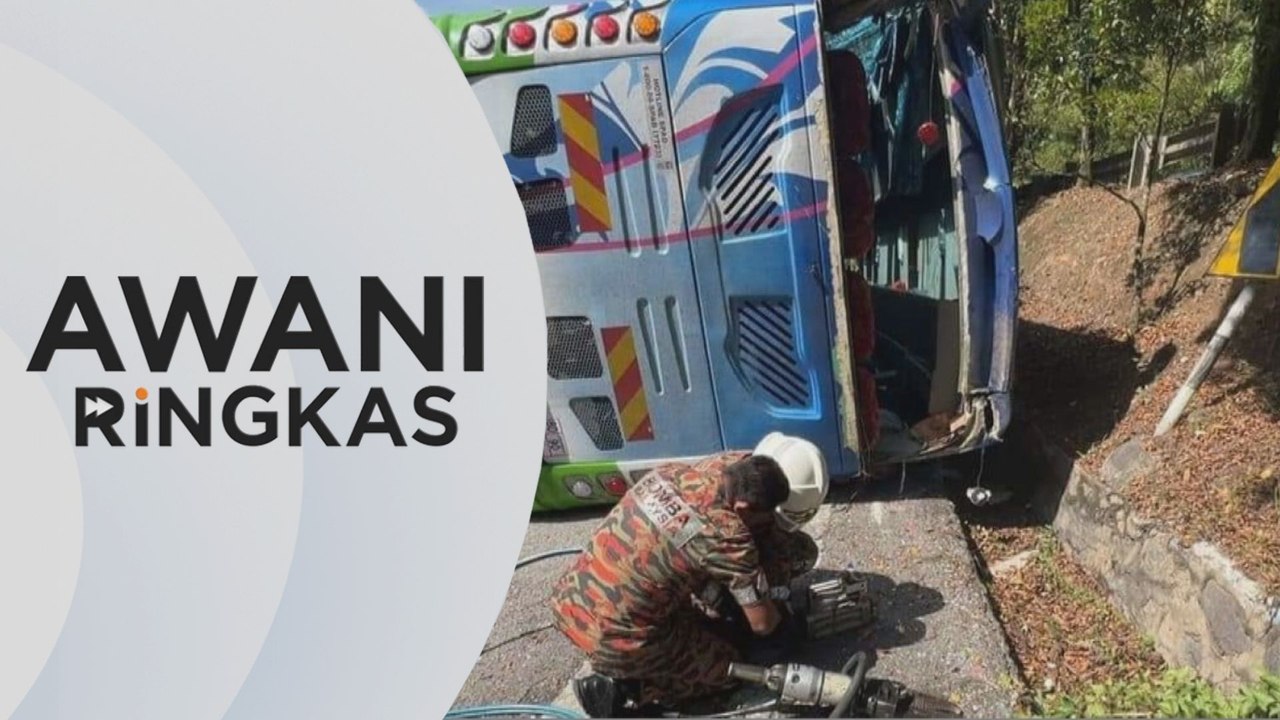 AWANI Ringkas: Dua maut, 19 cedera bas persiaran terbabas