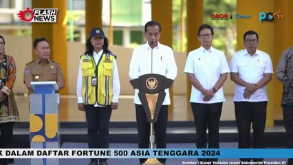 JOKOWI RESMIKAN PEMBANGUNAN, REHABILITAS, DAN RENOVASI SARANA PENDIDIKAN DI KALIMANTAN TENGAH