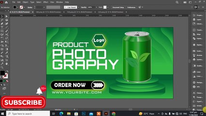 Product Photography in Adobe Illustrator