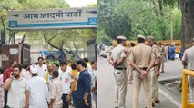 ईडी और सीबीआई के विरोध में आम आदमी पार्टी कर रही बीजेपी मुख्यालय का घेराव, सुरक्षा के पुख्ता इंतजाम