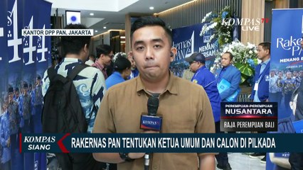Gelar Rakernas, PAN Bahas Penetapan Ketua Umum hingga Calon di Pilkada 2024