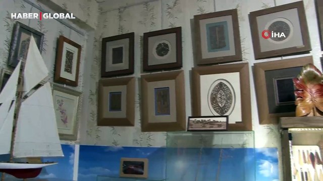 Hobi olarak başladığı ‘Naht' sanatını, tarihi çarşının tek ustası olarak sürdürüyor