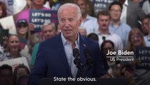 Biden Concedes Debate Fumbles But Declares He Will Defend Democracy