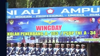 Upacara Wingday Sekbang A-103 / PSDP TNI A-34 Dan Sekbang PTTA A-6 Di Lanud Adisutjipto
