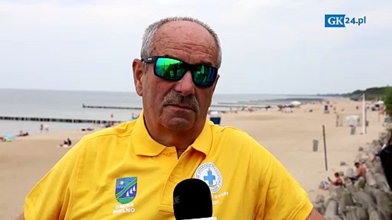 Nigdy nie rób tego nad Bałtykiem. Szef mieleńskich ratowników apeluje