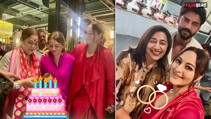 Sonakshi Sinha शादी के बाद पहली बार आईं नजर, मां और सासू-मां के साथ काटा cake, Inside photos Viral!