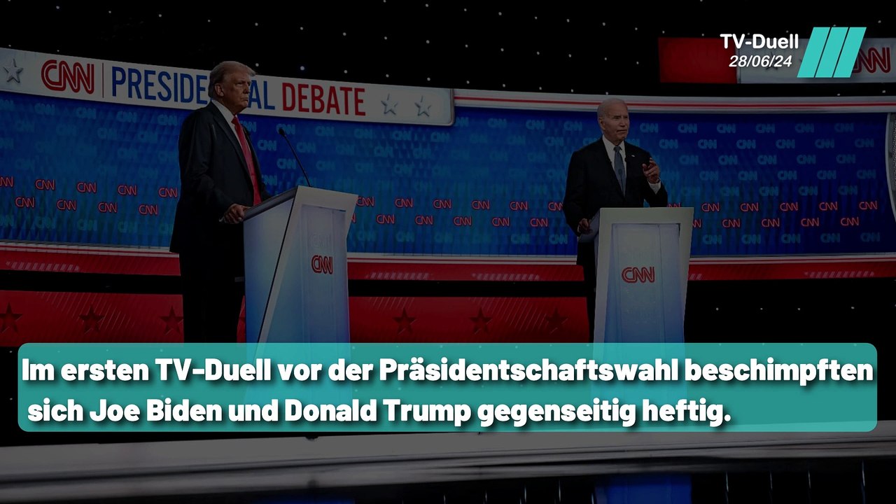 Trump nennt Biden den schlechtesten Präsidenten der USA