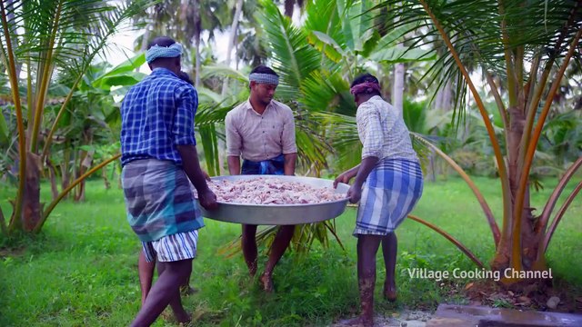 MEAT HUNT _ MUTTON KARAHI _ Pakistani Recipe Cooking In Indian Village _ Mutton Street Food Recipe(1080P_HD)