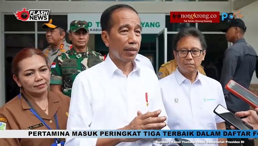 Jokowi Tinjau RSUD Tamiang Layang Terima Peralatan Medis Modern