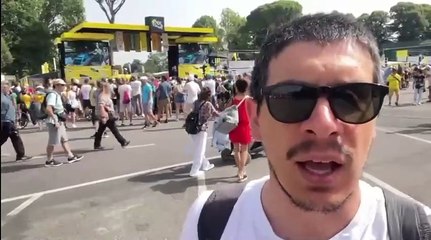 Tour de France a Firenze, buongiorno in giallo: la partenza dal Parco delle Cascine