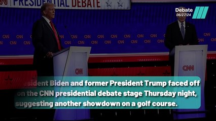 Heated Exchange: Biden Challenges Trump to Golf Driving Contest