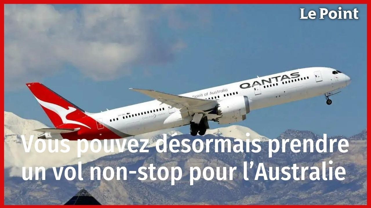 Vous pouvez désormais prendre un vol non-stop pour l’Australie