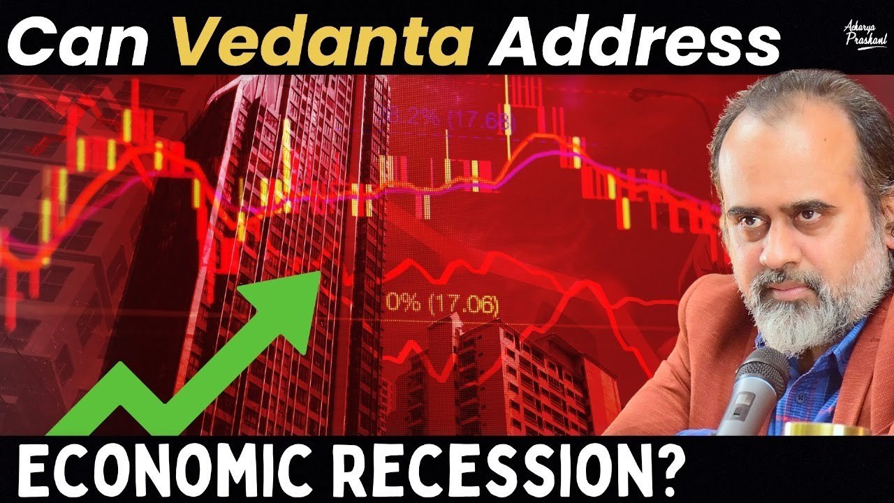 Can Vedanta address the problem of economic recession? || Acharya Prashant, at DU (2023)