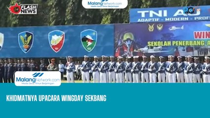 Khidmatnya Upacara Wingday Sekbang