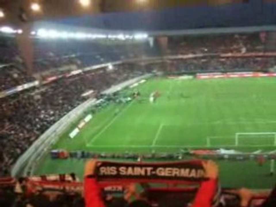 PSG - Nice : Entrée des joueurs