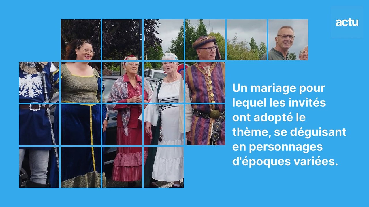 Insolite : ils organisent un mariage médiéval