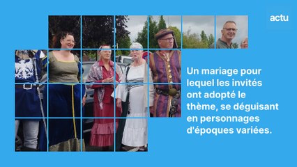 Insolite : ils organisent un mariage médiéval