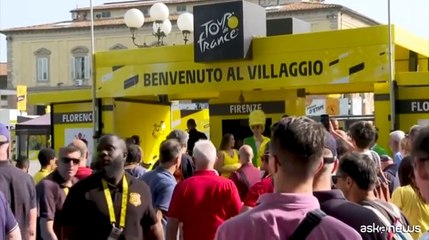 Tutto pronto a Firenze per la partenza del Tour de France
