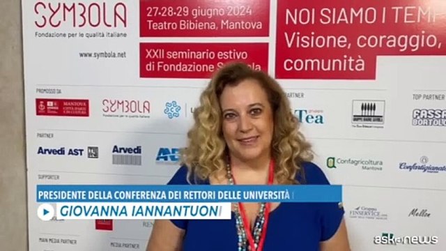 Iannantuoni (Crui): costruire un futuro pi? equo e sostenibile