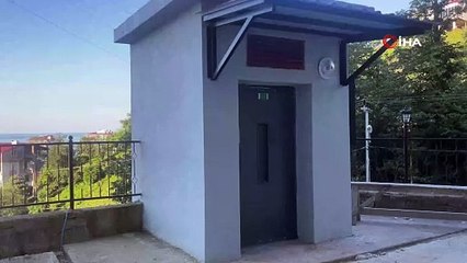 Türk'e imkansız de otur izle: Bu da Rizeli usulü asansör