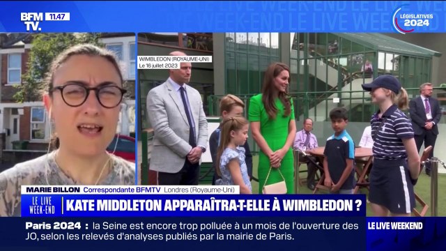 L'organisation du tournoi de Wimbledon espère que Kate Middleton sera présente pour remettre le trophée au vainqueur