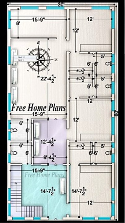 30X60 Home Plan 449