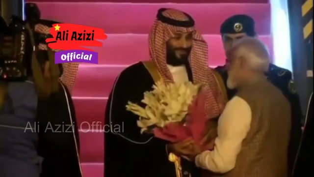 PM Modi Receives Mohammed Bin Salman Funny Tezabi Totay Punjabi Totay Azizi Totay _ Punjabi Dubbing