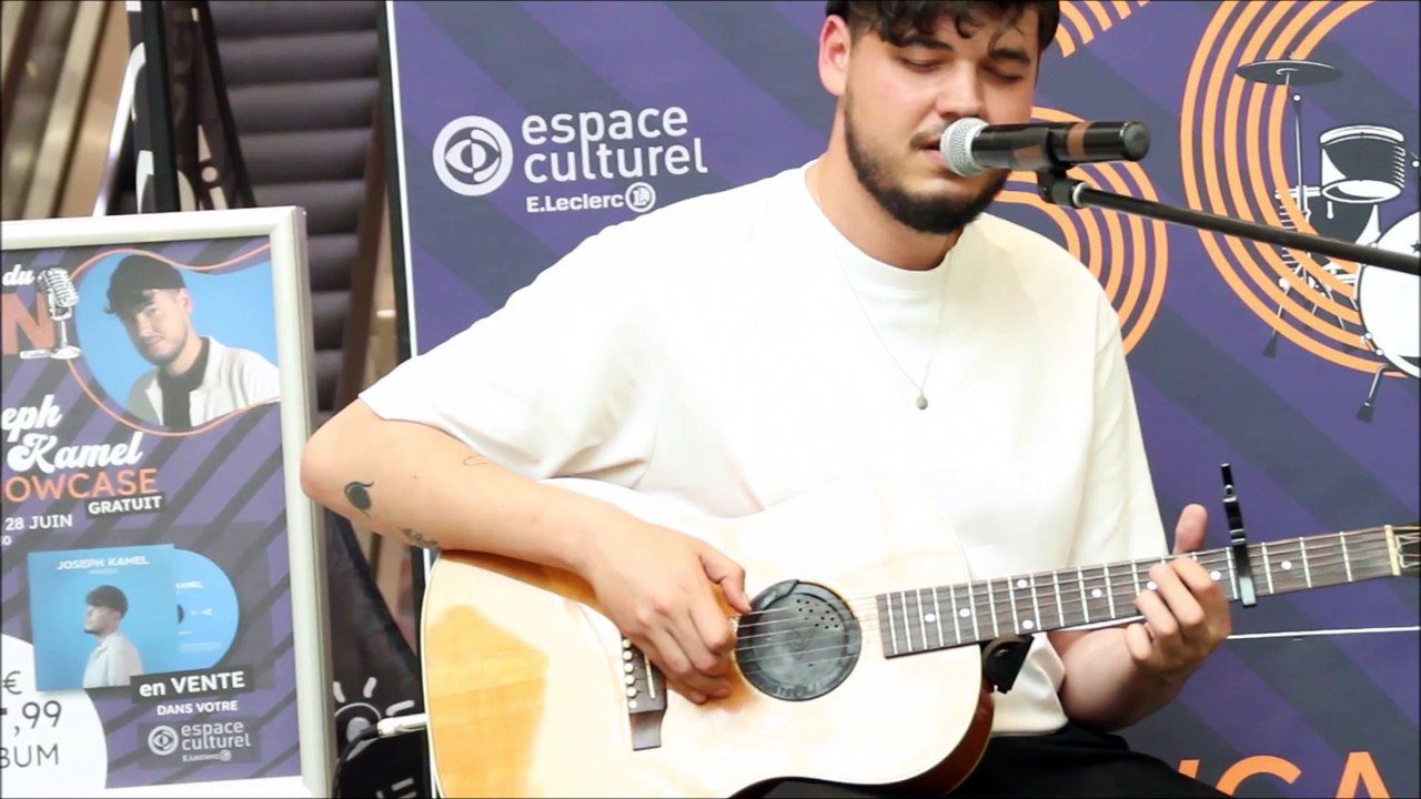 Joseph KAMEL en show case à Leclerc La Roche Sur Yon Sud ( Vendée ) ,    Vendredi 28 Juin 2024