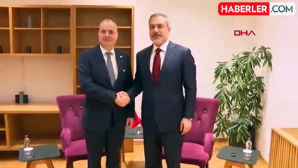 Dışişleri Bakanı Hakan Fidan, Arnavutluk Bakanı ile Görüştü