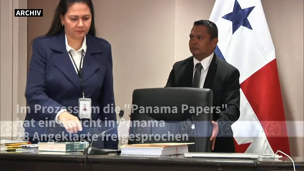 Prozess um "panama papers": 28 angeklagte freigesprochen