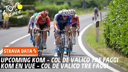 Upcoming Strava KOM - Col de Valico Tre Faggi - Tour de France 2024