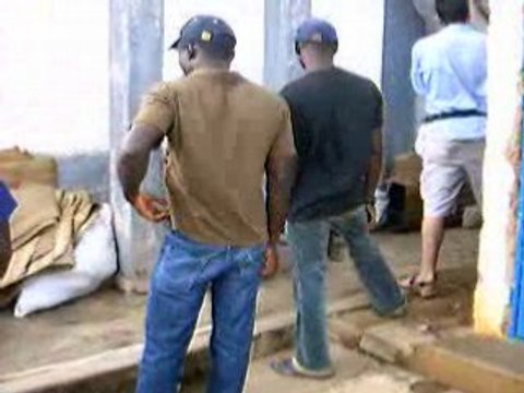 Départ au camps chantier de volontariat